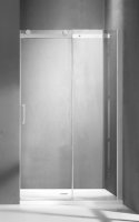 Душевое ограждение SANTREK AQUA Evo-DF-1400-C-Chrome 1400*1950 Прямое, стекло Прозр. 8мм, профиль Хр