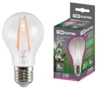 .Лампа светодиодная FITO  А60 8W 230В-Е27-СL TDM