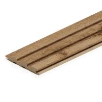 .Панель стеновая реечная МДФ Stella Beats Light Пекан 2700*119*16 (4 шт./уп).