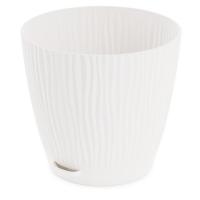 Горшок цв.  Флис  с прикорневым поливом 3л (белый)