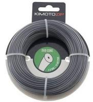 Леска для триммера круг 2,0мм длинна 15м (Duo Core с армирующей жилой) 093100  KIMOTOZIP