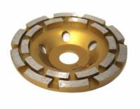 Чашка алмазная 125мм  по бетону 2-рядная   Pobedit