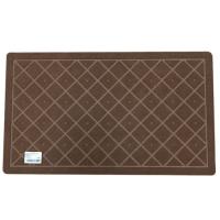 Коврик придверный грязезащитный 0,43*0,73 м "Ромбы" Молочный шоколад