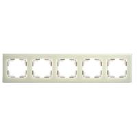 Рамка горизонтальная 5-м STEKKER Катрин GFR00-7005-07, дымчатый