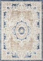 Ковер Турция ANTEР O1701 STAN 630 CREAM BLUE 2,4*3,4 м