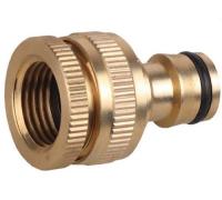 Адаптер латунный, 1/2"-3/4", внутренняя резьба, штуцерный // GRINDA PROLine BI-U