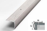 Профиль угловой ПУ 04.900.106 Ясень белый