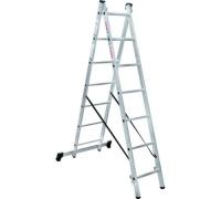 Лестница ал. 2-х секц 2 7 NV 1220, вес 5,8 кг, макс.длина 3,18м, раб. высота 4,43м Новая Высота