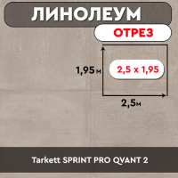 .линолеум Tarkett SPRINT PRO QVANT 2 ОТРЕЗ 2,5м*1,95м