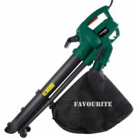 Воздуходувка-пылесос электрическая VCB2000 (2000Вт,780м3/час,режим обдув/всасыв/мульчир) //FAVOURITE