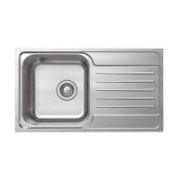 Мойка, нерж. сталь, шелк, с крылом, 780 440 180, Sound, IDDIS, SND78SDi77