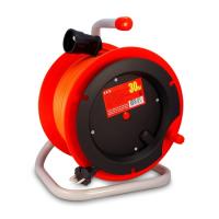 Удлинитель силовой на катушке 30м LUX К1-0-30 ПВС 2*0,75 , 10А
