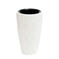 Кашпо  Флэйм  61л (со вставкой 289х230мм) (белый) М8885