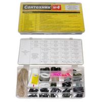 Ремонтный набор "Сантехник" №4" (прокладки + лен + паста)