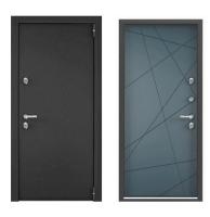 Дверь стальная  ТОРЭКС  SNEGIR PRO MP 880 2050 R (Темно-серое букле граф МДФ Верде S60-L4 )