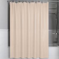 ,Штора для ванной 200 180см PE P01PE18i11 бежевый IDDIS