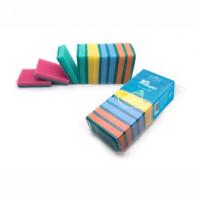 Набор губка бытовая с чистящим слоем  Супер  10 шт