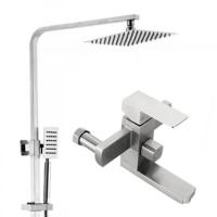 Душевая стойка со смесителем OC55027 нерж