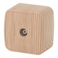 Розетка TV, ОУ INTRO Polo одиночная IP20, сосна 3-301-11