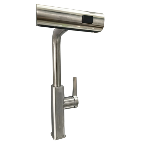 .Смеситель для кухни AQUAKRATOS АК78905 35 мм на гайке 3-х реж аэратор выдв лейка нерж.