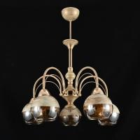 Люстра потолочная 13138 5WG+FGD BR+WG