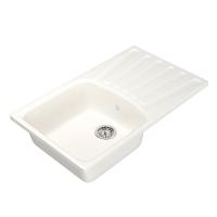 Мойка ML-GM20 с крылом, молоко (341) , 480 830 190мм