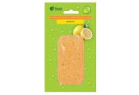 Соляная плитка с эфирным маслом  Лимон , 200 г для бани и сауны  Банные штучки