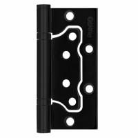 Петля универсальная без врезки 200-2B 100*2,5 чёрный PUNTO