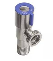 Кран-букса керам нерж сталь 1 2 х3 4  TIM (для стир.и посудом.машин) BL5852.03S