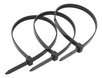 Хомуты нейлоновые черные 3,6 300, 100шт, ЗУБР