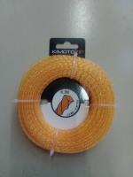 Леска для триммера крученая 2,4мм длинна 15м (Aluminium-Pro армир. алюмин.крошкой) 093184  KIMOTOZIP