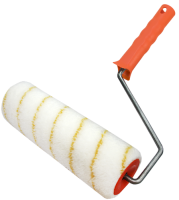 Валик полиамид 180мм  PROFI Фасадный зеленый, бюгель 8мм, ворс 12мм, d 60мм (30) Декор