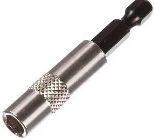 Адаптер для бит 60мм  ПРОФИ  комбинир.,магн., STAYER