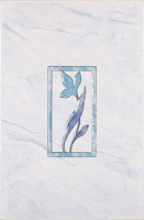 Декор ВЕНЕРА голубой 20 30