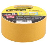 Лента двусторонняя клеящая STAYER 50 мм 10 м