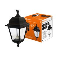 Светильник садово-парковый НСУ 04-60-001 четырехгранник, подвес, пластик, черн TDM