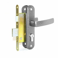 Замок врезной   Зенит   ЗВ-4-3.03 серебро (15)