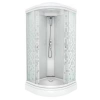 Душевая кабина Стандарт -ДН4 стекло МОЗАИКА. 90 90 низ. поддон