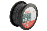 Леска для триммера с нейлоновым сердечником, длина 120м, профиль - скрученный квадрат, диаметр 4мм