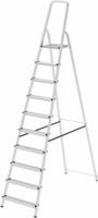 Стремянка алюмин 10 ступ. вес 7,7 кг, раб. высота 4,16 м, грузоподъемность 150 кг.  Новая высота