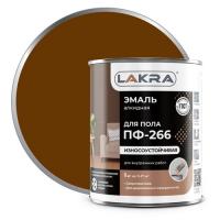 Эмаль ПФ-266 Желто-кор 1 кг.  ЛАКРА