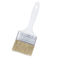 Кисть плоская Хобби 75 мм, смешанная щетина, пласт. рукоятка   KORVUS