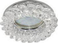 Светильник CD4141 FW1618EFY прозрачный хром ECOLA