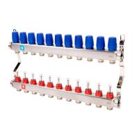 Коллектор в сборе с расходомерами нерж. 11 вых MVI MS.511.06