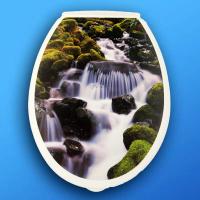 Сиденье для унитаза Универсал Декор  Водопад