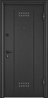 Дверь входная метал.  TOREX  DELTA PRO MP 950 2050 R (т.сер.букле,DL-2,листв.бел,DМ,хром.к,)