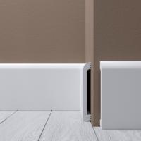 Плинтус напольный Де-Багет H7  XPS POLYMER   120 16 (2м)