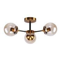 Люстра потолочная 20713 3GD+BK AMB