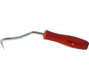 Крюк для вязки арматуры, пластик. ручка 0,75 220мм   Политех