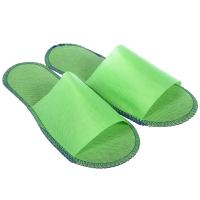 Тапочки одноразовые из спанбонда для бани и сауны  Банные штучки  зеленые